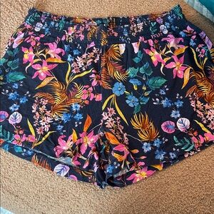 Soma Floral Women's Pajama Shorts - Multicolor